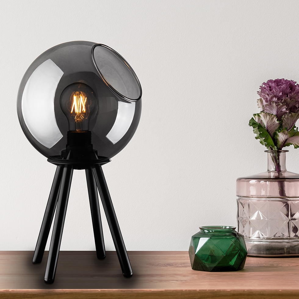  Glas Tischleuchte T178 B-Ware