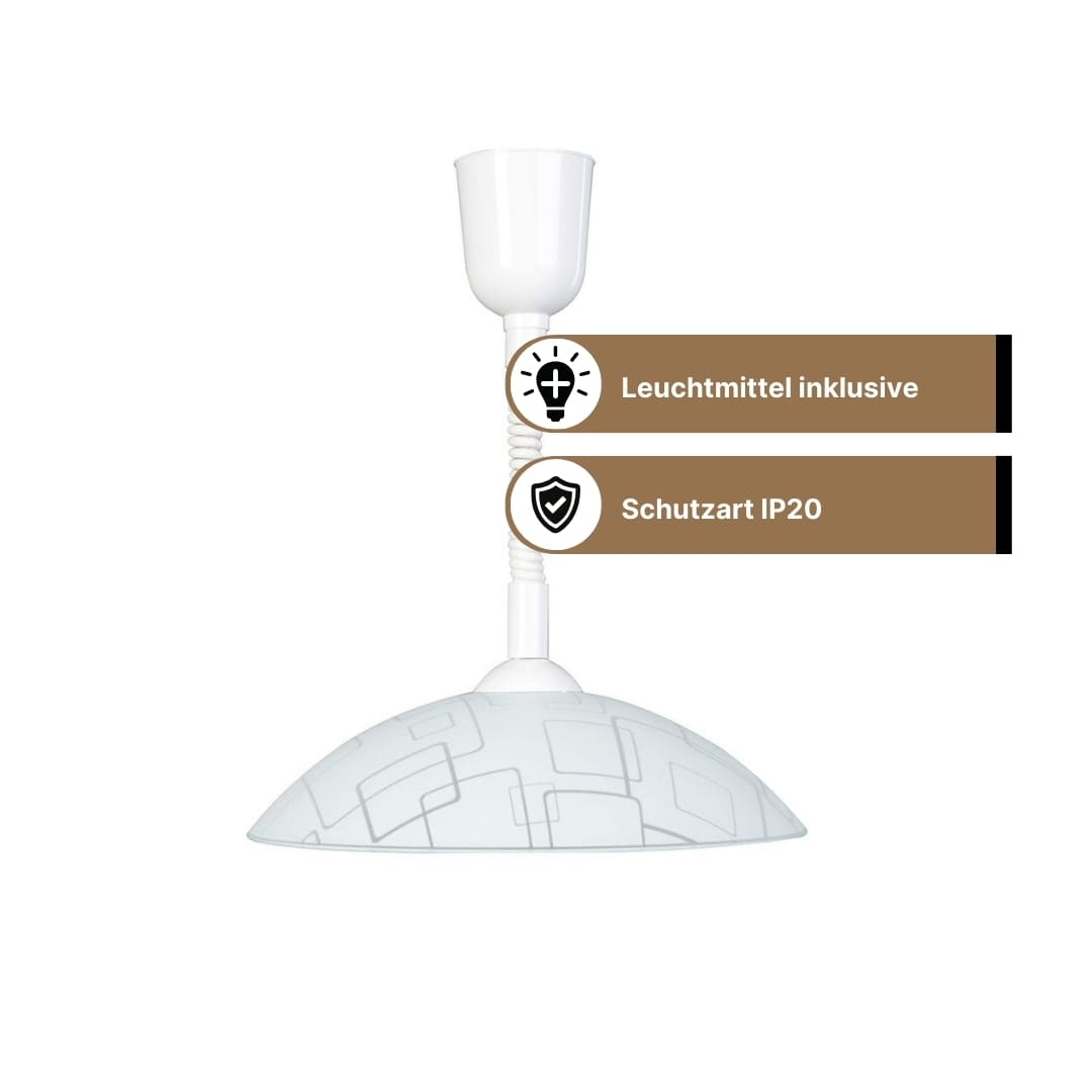 SPOT Light Dallas Pendelleuchte 1xE27 Max.60W Chrom
