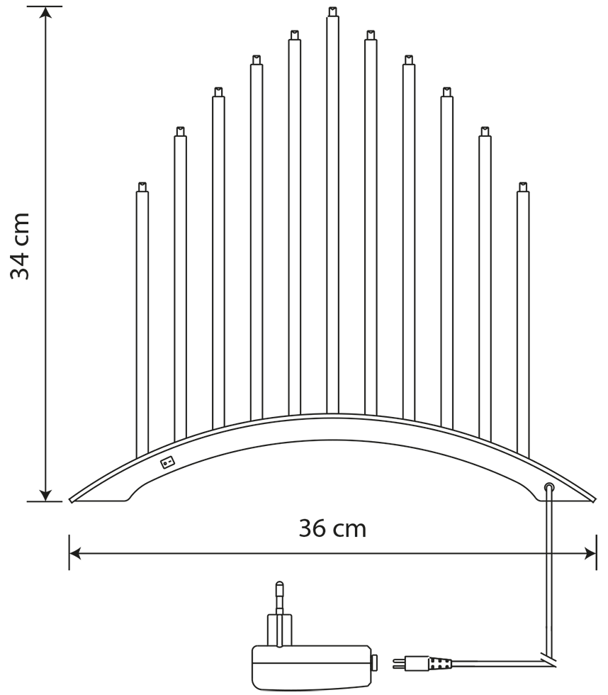 LED Stimmungsleuchte SL19-1 B-Ware LED Stimmungsleuchte SL19-1 B-Ware