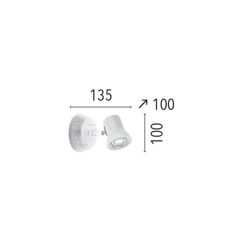 SPOT Light Venla Wandleuchte Incl. 1xLED GU10 4,5W 360lm 3000K Birke SPOT Light Venla Wandleuchte Incl. 1xLED GU10 4,5W 360lm 3000K Birke