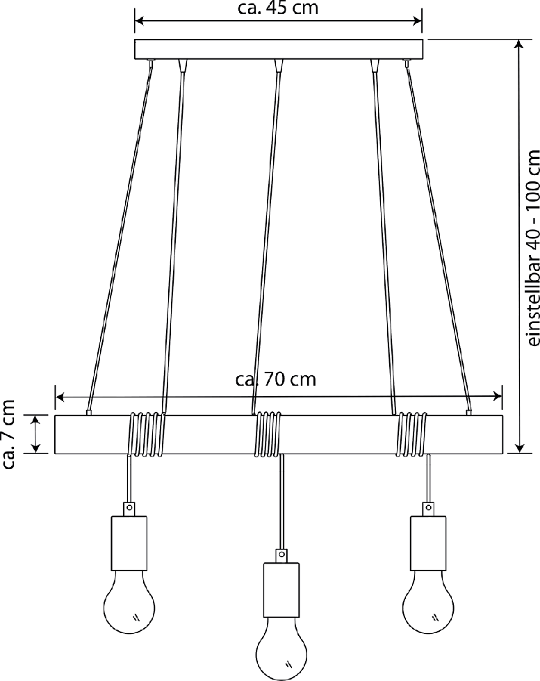 Holz Pendelleuchte DP25 Holz Pendelleuchte DP25