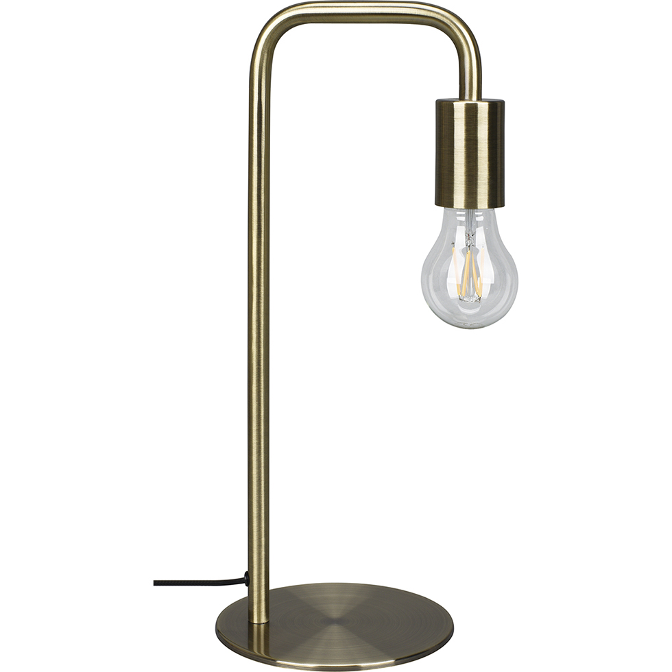 Tischleuchte modern T175-1, messing antik Tischleuchte modern T175-1, messing antik