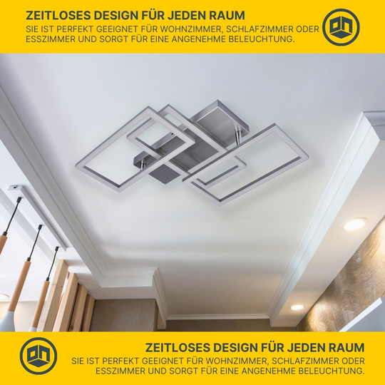 LED Deckenleuchte D120-1 rechteckige Rahmen LED Deckenleuchte D120-1 rechteckige Rahmen