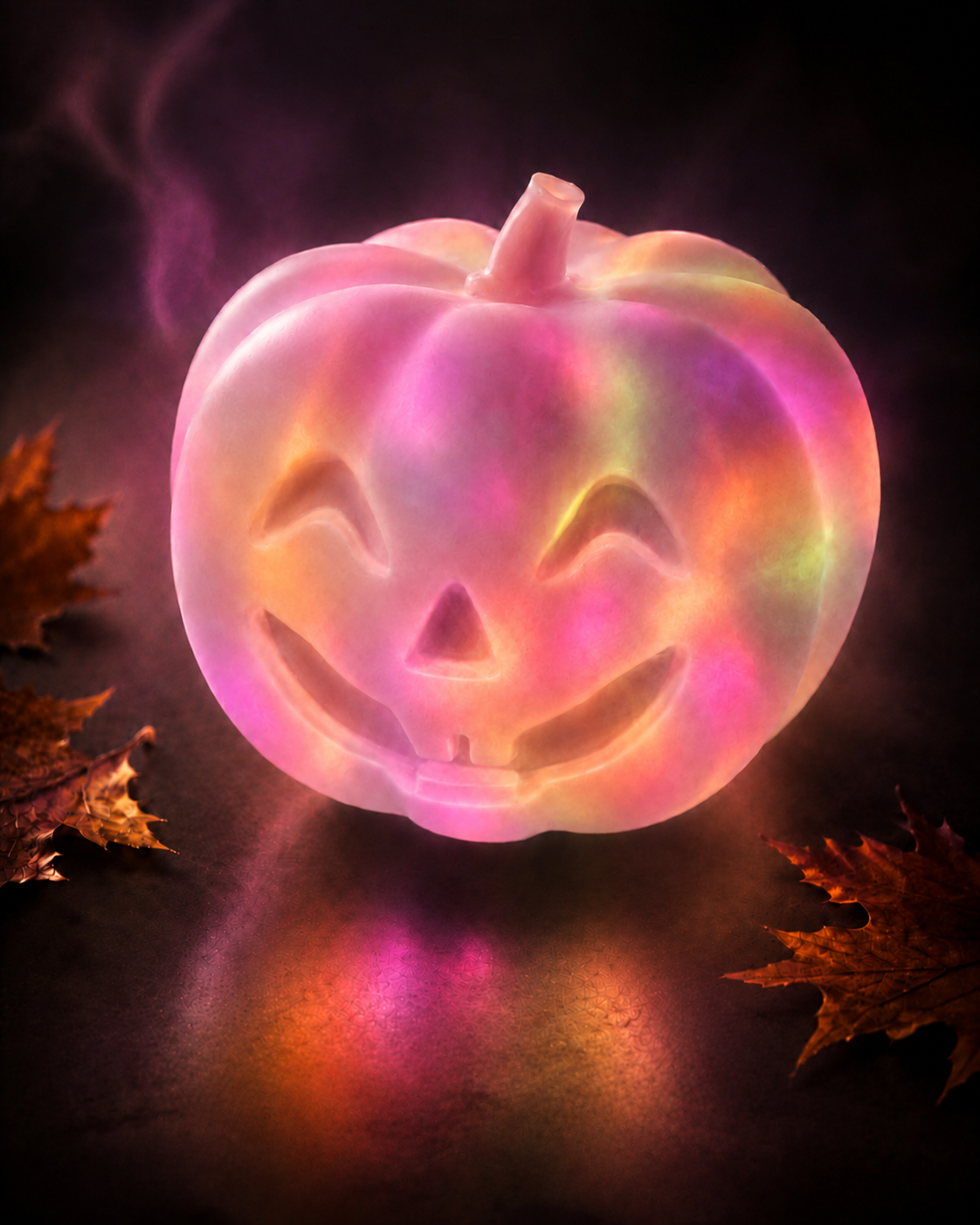 MeLiTec LED Kürbis Aurora – Halloween Dekoleuchte mit bewegtem RGBW-Lichteffekt, Solar & Fernbedienung MeLiTec LED Kürbis Aurora – Halloween Dekoleuchte mit bewegtem RGBW-Lichteffekt, Solar & Fernbedienung