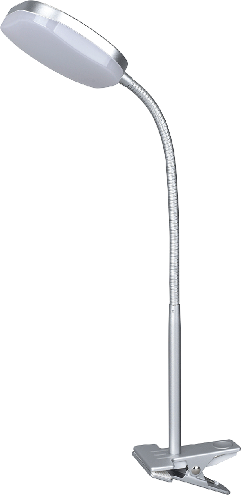 LED Klemmleuchte T162 chrom-matt