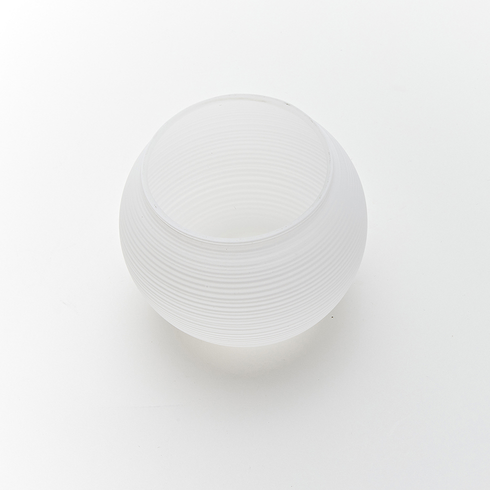 Lampenglas Strukturglas Weiß T70 D58 D73 D123 Lampenglas Strukturglas Weiß T70 D58 D73 D123
