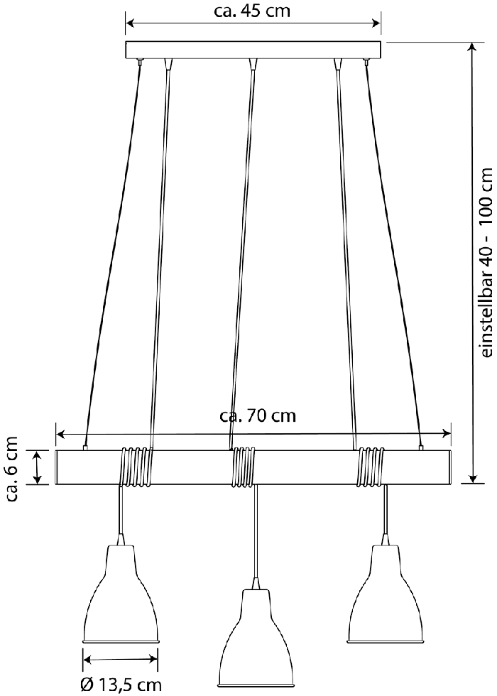 Pendelleuchte DP18-1 B-Ware Pendelleuchte DP18-1 B-Ware
