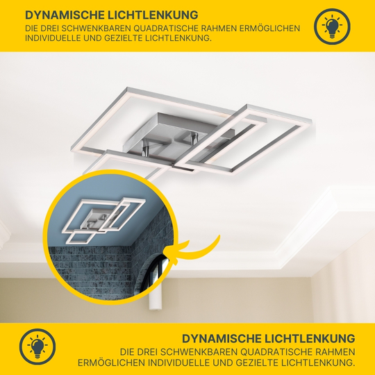 LED Deckenleuchte D132 geometrische Formen LED Deckenleuchte D132 geometrische Formen