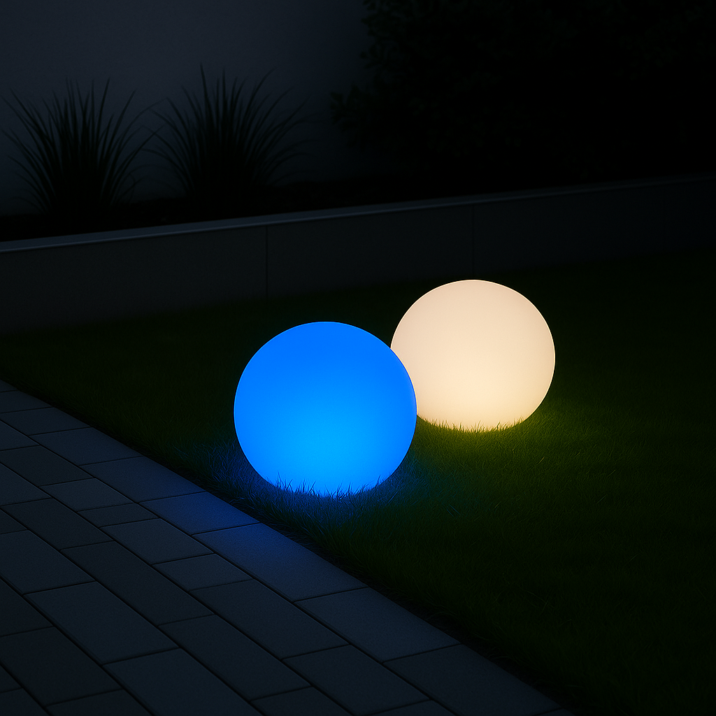 Sphäre, Beleuchtung, Nacht, Mond, Gehweg, 