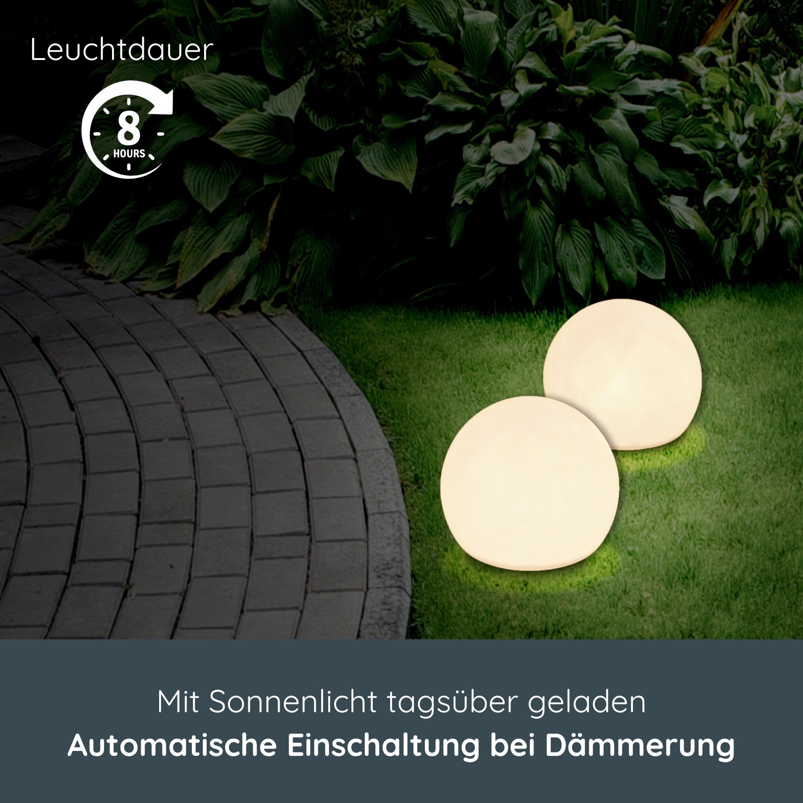 MeLiTec Solarleuchte 2er-Set - farbige Bodenbeleuchtung für Garten, Balkon & Terrasse - Solar-Bodenleuchte mit Farbwechsel - bis 8h Leuchtdauer - inkl. Akku - Kunststoff - rund - LK14 MeLiTec Solarleuchte 2er-Set - farbige Bodenbeleuchtung für Garten, Balkon & Terrasse - Solar-Bodenleuchte mit Farbwechsel - bis 8h Leuchtdauer - inkl. Akku - Kunststoff - rund - LK14