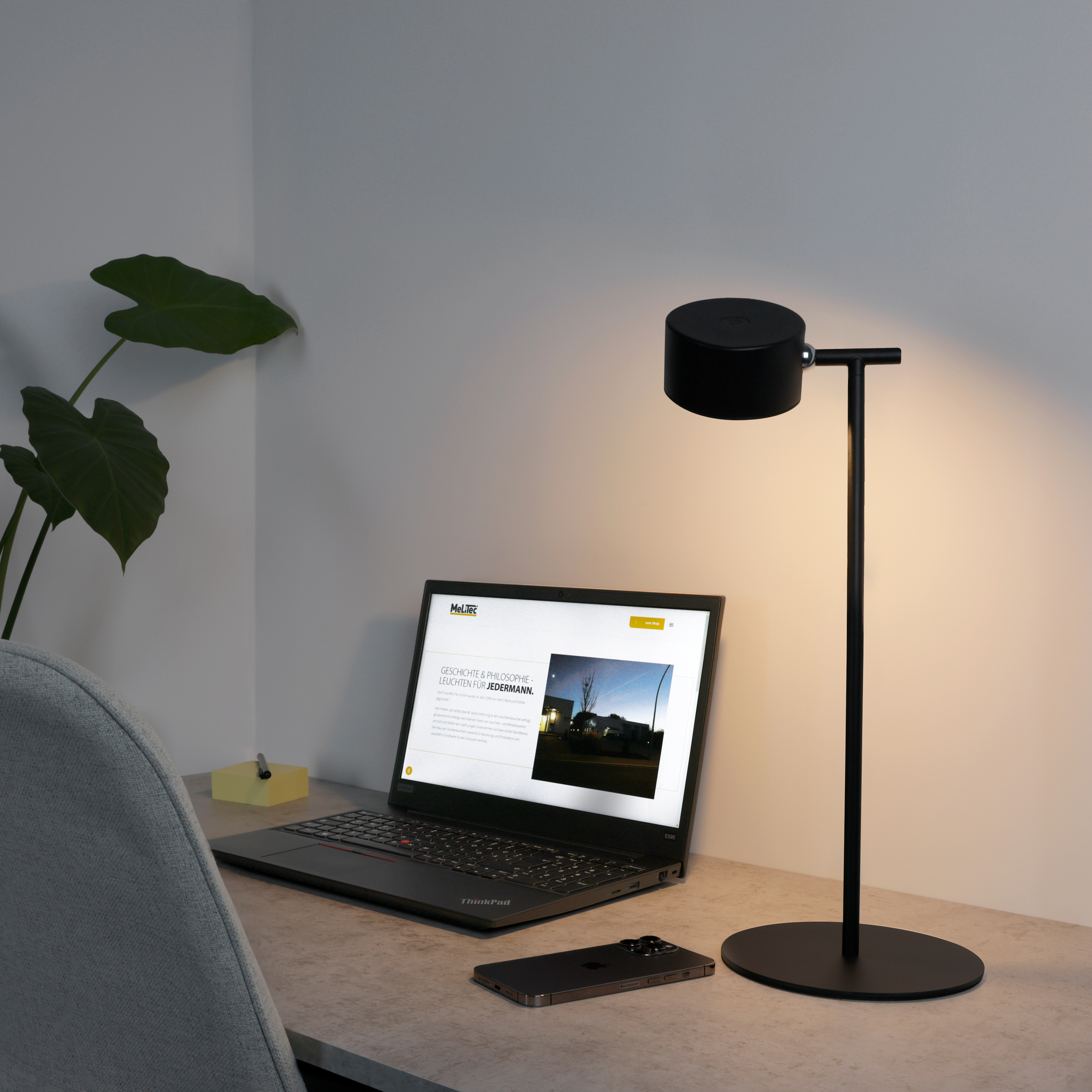 MeLiTec LED Stehleuchte ST55 USB-C aufladbar MeLiTec LED Stehleuchte ST55 USB-C aufladbar