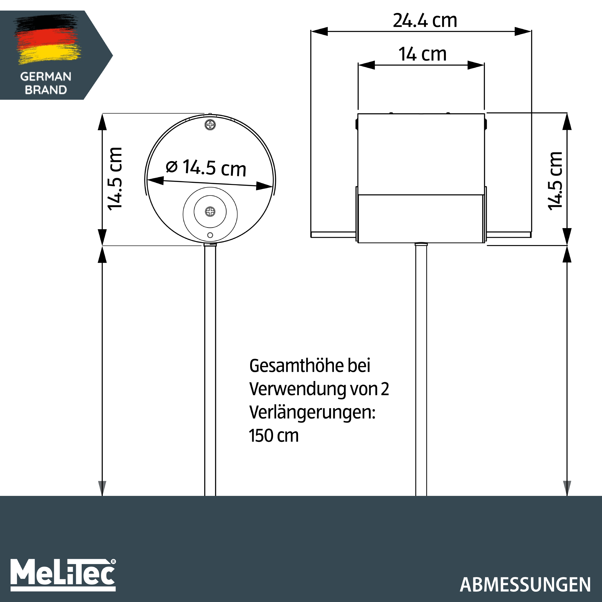 MeLiTec Vogelfutterstation mit Ständer, Vogelhaus VH10-1, Futterstation aus Edelstahl, stehend, 150 cm Höhe, rund Ø14 cm, schwarz matt MeLiTec Vogelfutterstation mit Ständer, Vogelhaus VH10-1, Futterstation aus Edelstahl, stehend, 150 cm Höhe, rund Ø14 cm, schwarz matt
