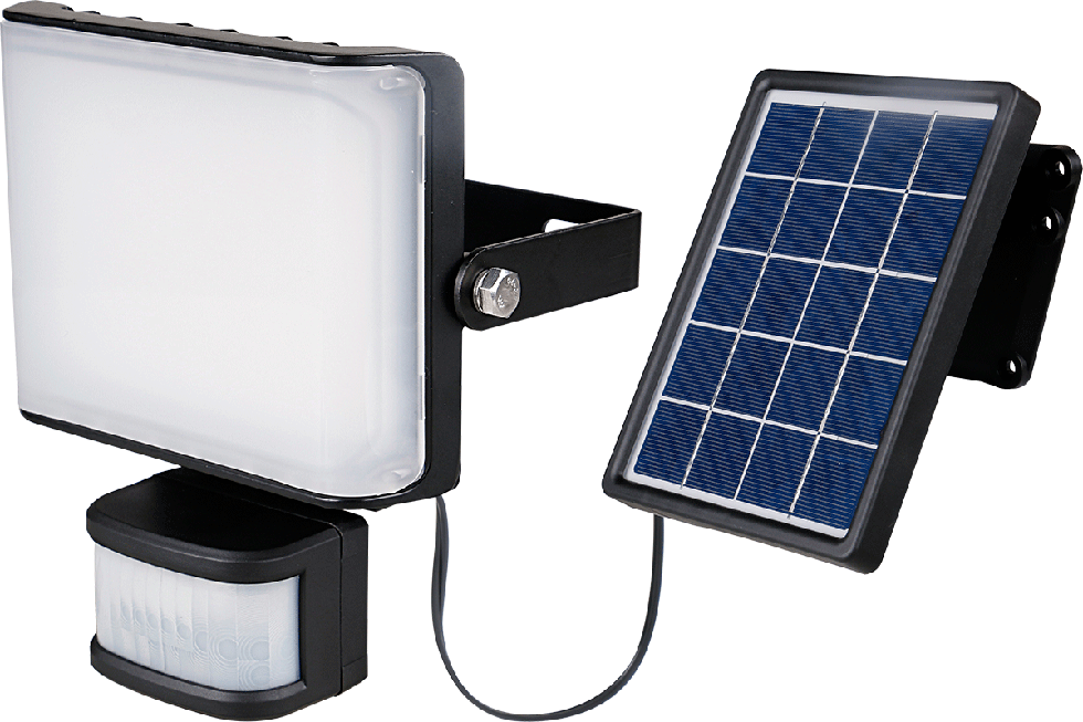 MeLiTec LED Solar Außenstrahler SO39-1 Bewegungsmelder, schwarz MeLiTec LED Solar Außenstrahler SO39-1 Bewegungsmelder, schwarz