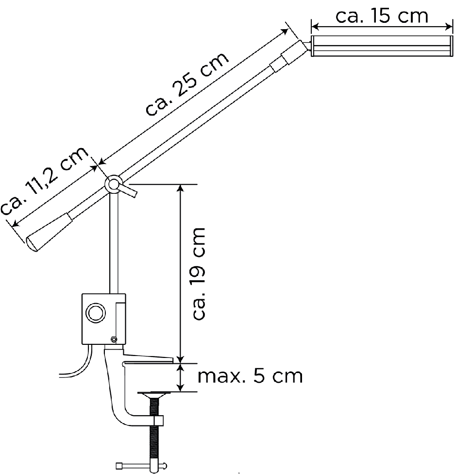 LED Schreibtischleuchte T146 LED Schreibtischleuchte T146