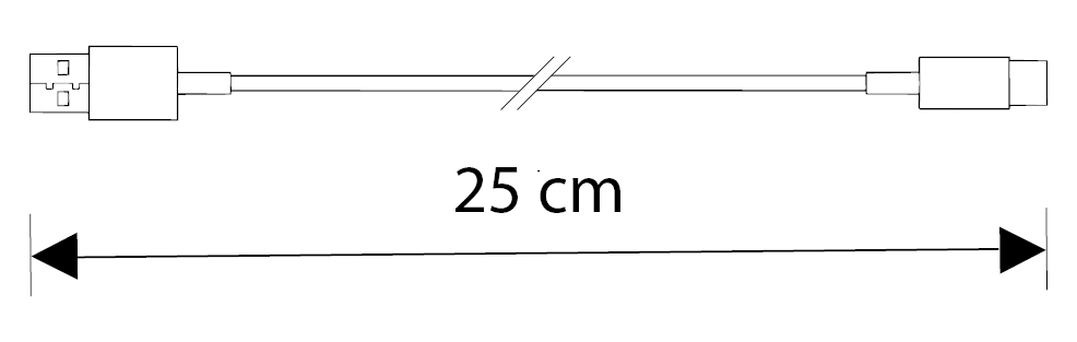 MeLiTec LED USB-C Stimmungsbogen Weihnachten, SL60, Gold, warmweiß (3000K), dimmbar (3 Stufen), 5h-Timer, kabellos inkl. Akku, IP20, Innen – modernes Dekorationslicht, Lichtbogen, Fensterlicht
