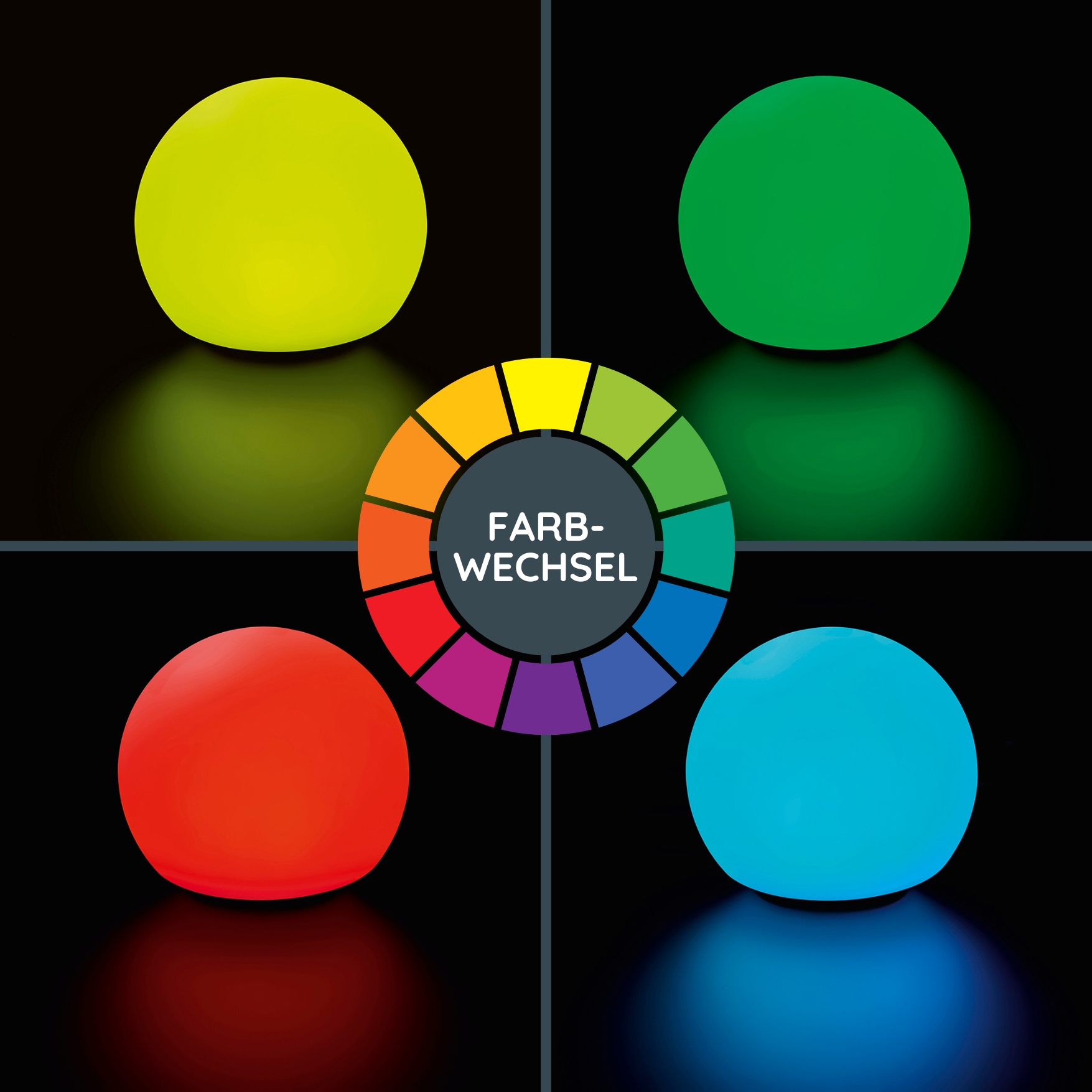 MeLiTec Solarleuchte 2er-Set - farbige Bodenbeleuchtung für Garten, Balkon & Terrasse - Solar-Bodenleuchte mit Farbwechsel - bis 8h Leuchtdauer - inkl. Akku - Kunststoff - rund - LK14 MeLiTec Solarleuchte 2er-Set - farbige Bodenbeleuchtung für Garten, Balkon & Terrasse - Solar-Bodenleuchte mit Farbwechsel - bis 8h Leuchtdauer - inkl. Akku - Kunststoff - rund - LK14