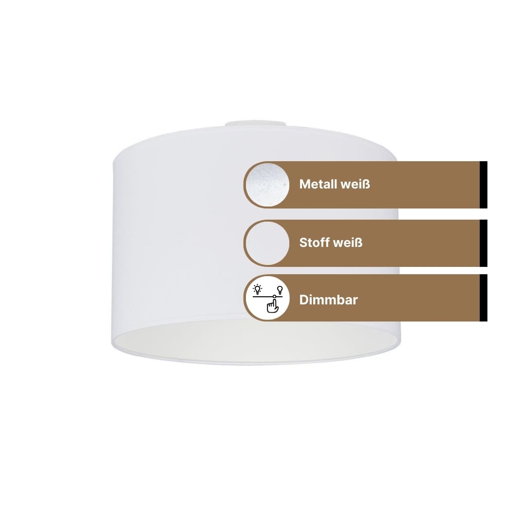 SPOT Light Timon Deckenleuchte 1xE27 Max.40W Weiss SPOT Light Timon Deckenleuchte 1xE27 Max.40W Weiss