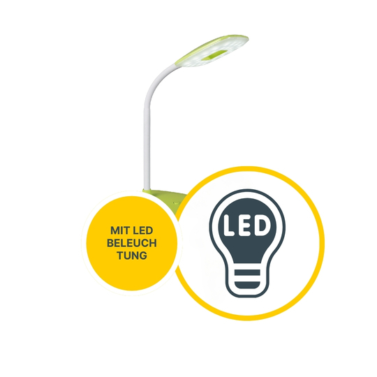 MeLiTec LED Tageslicht Schreibtischleuchte türkis/ koralle/ grün MeLiTec LED Tageslicht Schreibtischleuchte türkis/ koralle/ grün