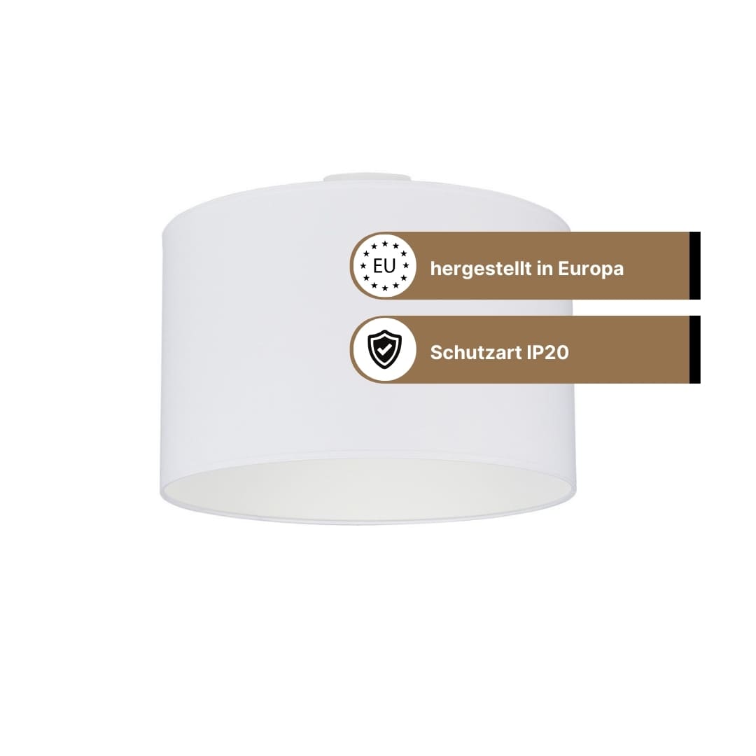 SPOT Light Timon Deckenleuchte 1xE27 Max.40W Weiss SPOT Light Timon Deckenleuchte 1xE27 Max.40W Weiss