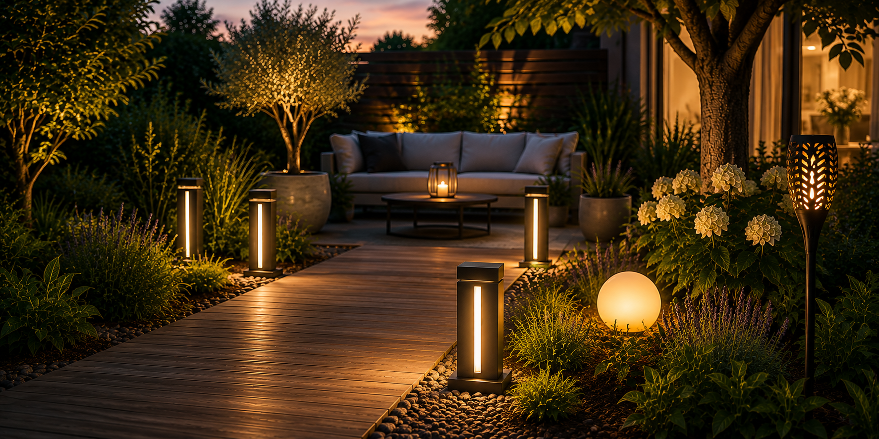 Solar-Gartenleuchten entdecken Solar-Gartenleuchten für Garten und Außenbereich