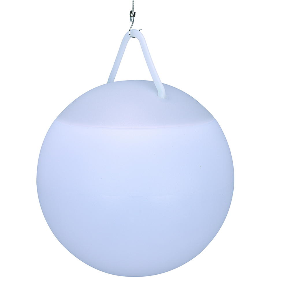 MeLiTec LED Gartenleuchte LK19 Kugel USB RGB-Farben