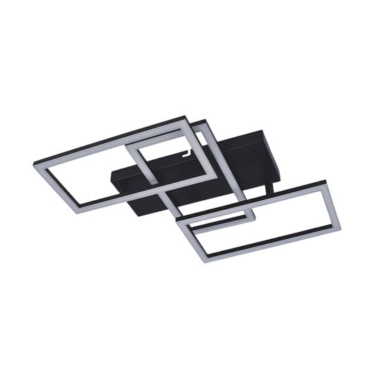 MeLiTec LED Wohnraumleuchte D120-2, schwarz MeLiTec LED Wohnraumleuchte D120-2, schwarz