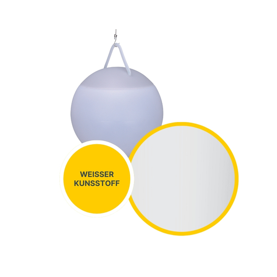 MeLiTec LED Gartenleuchte LK19 Kugel USB RGB-Farben