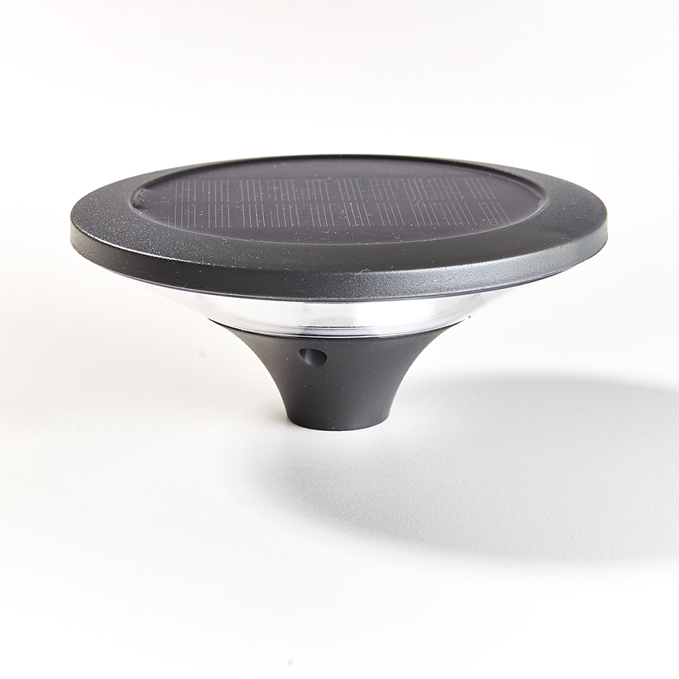 Solarkopf SO43-1, Edelstahl anthrazit (pulverbeschichtet) Elektronik, Sprecher, Kaffeetisch, Mobiliar, Tabelle,