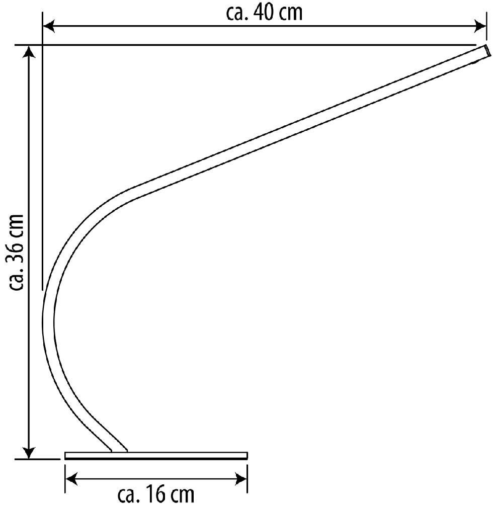 LED-Schreibtischleuchte, T94-1, B-Ware LED-Schreibtischleuchte, T94-1, B-Ware