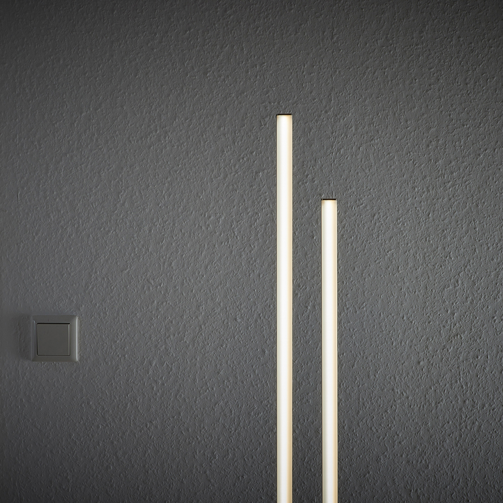 MeLiTec LED Stehlampe Wohnzimmer, WiFi Stehlampe Dimmbar, Alexa und Google Assistant,Szenenmodi, Musikmodi, DIY-Modus, Schlafzimmer, B-Ware