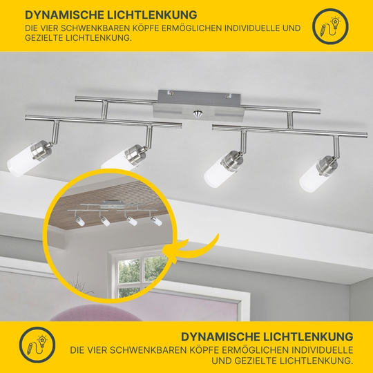 LED Deckenleuchte D83 schwenkbar LED Deckenleuchte D83 schwenkbar