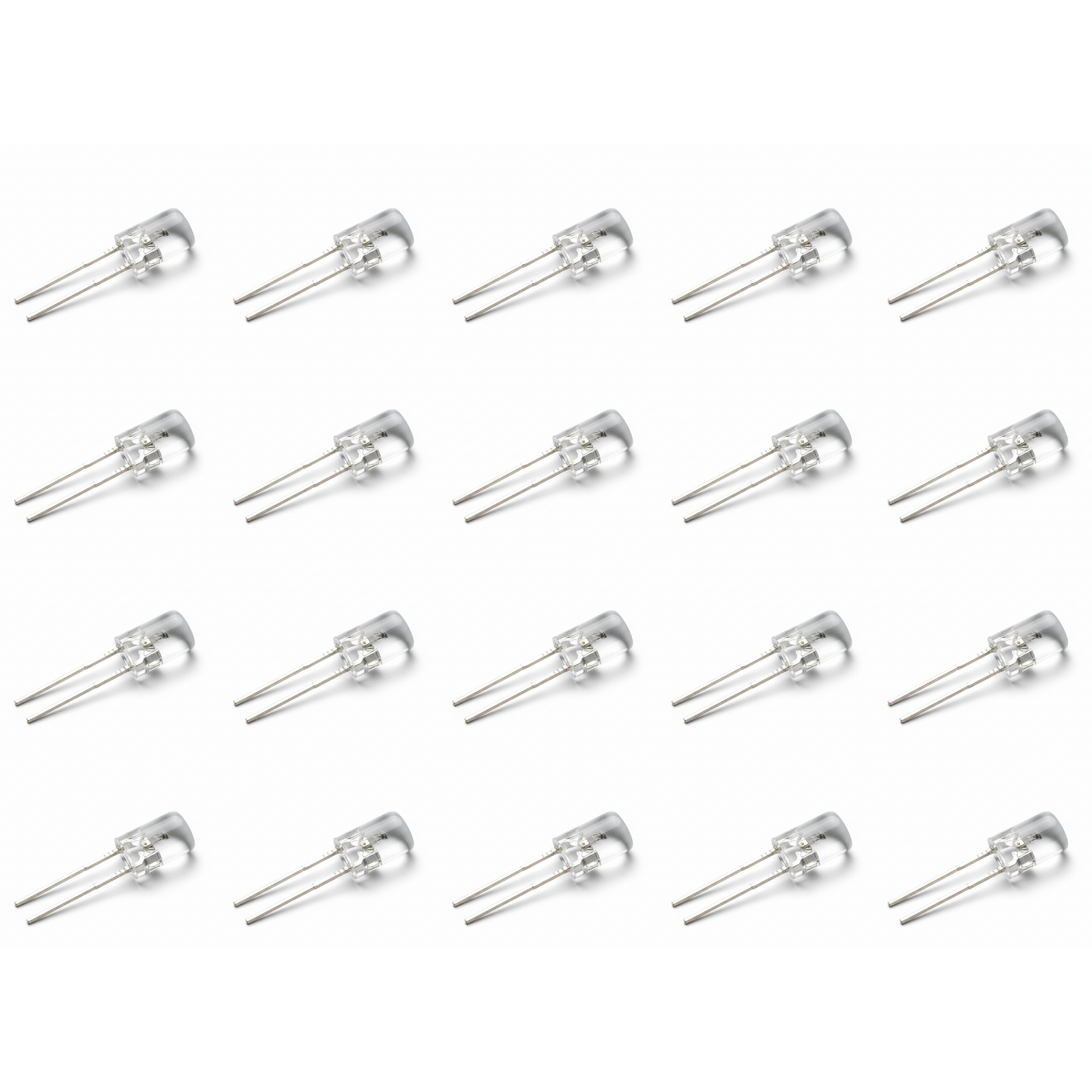 20er Set Leuchtmittel 0,07W LED für Stimmungslichter Elektronik, GEFÜHRT,