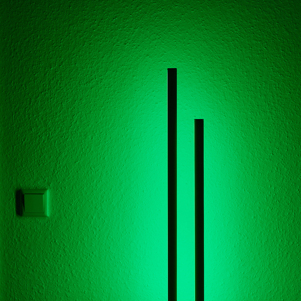 Grün, Beleuchtung, Licht, Gebäude, Mauer, 