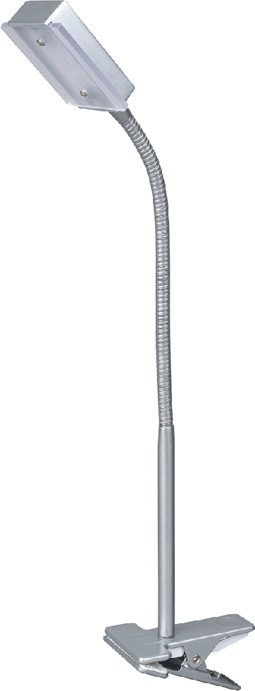 MeLiTec LED Klemmleuchte T163-1 chrom-matt