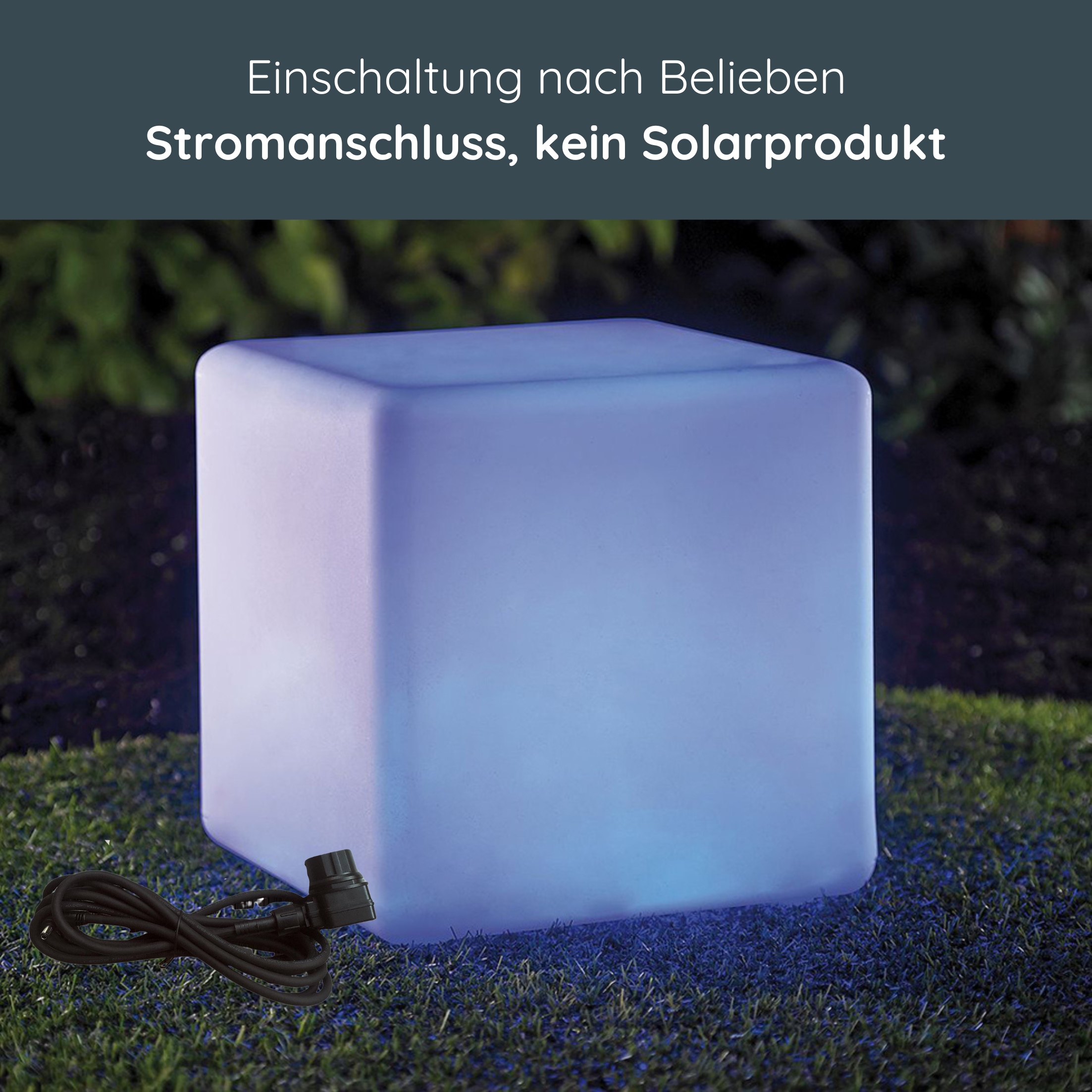 MeLiTec LED Betriebsgerät & LED-Modul für LK, ohne Solar, Stromversorgung Lampe,