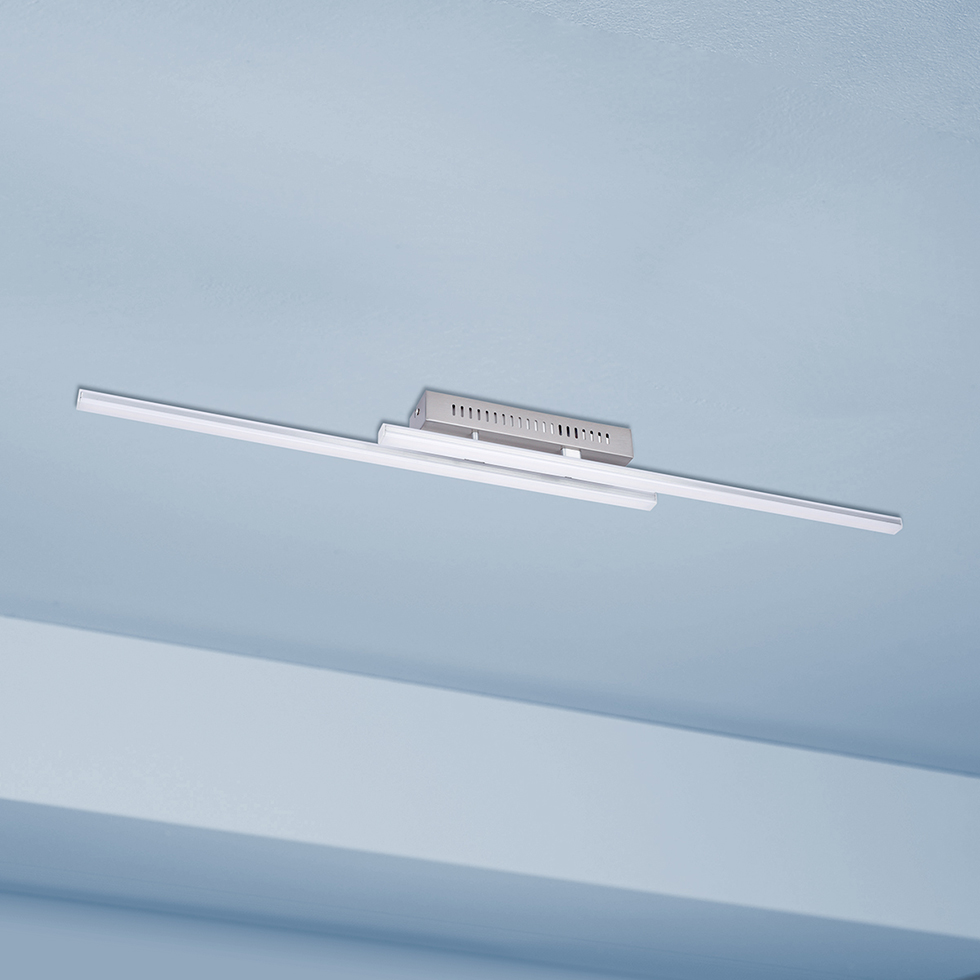 MeLiTec LED Deckenlampe D128 -B-Ware- RGB Farbwechsel , App & Fernbedienung, Alexa & Google Steuerung, dimmbar, moderne Smart Home Lampe, CCT Steuerung 