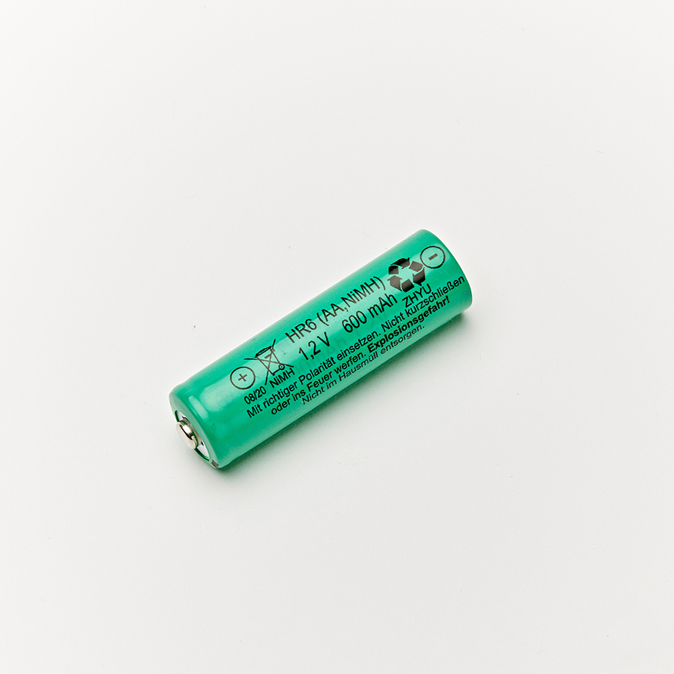 Akku AA 600mAh 1,2 V Mignon