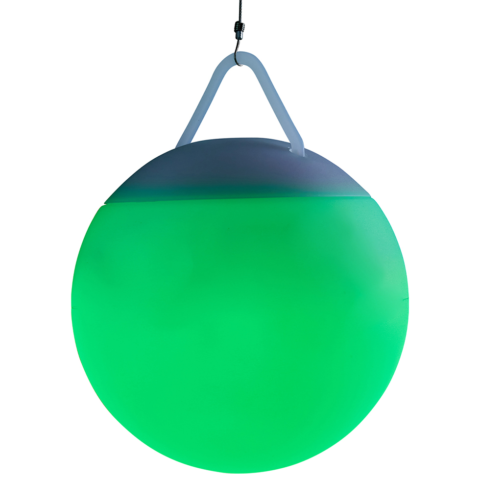 MeLiTec LED Gartenleuchte LK19 Kugel USB RGB-Farben