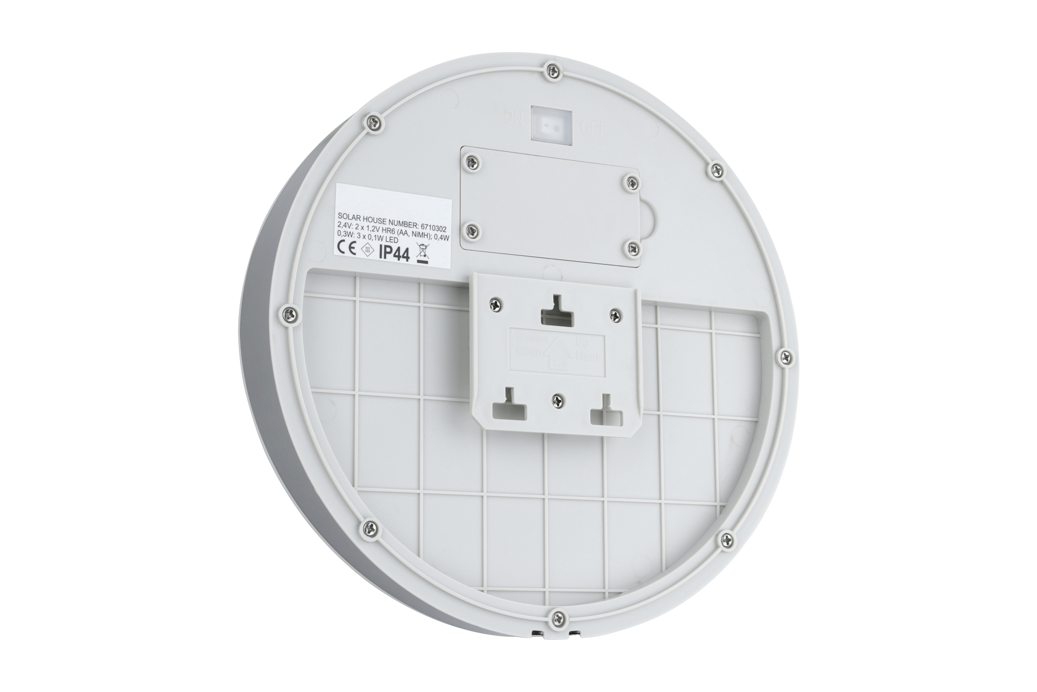 MeLiTec Solar LED Hausnummer SH06, Edelstahl