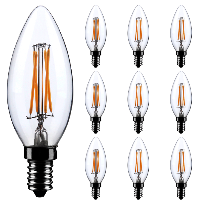 100er Set LED Filament Leuchtmittel LF11-1