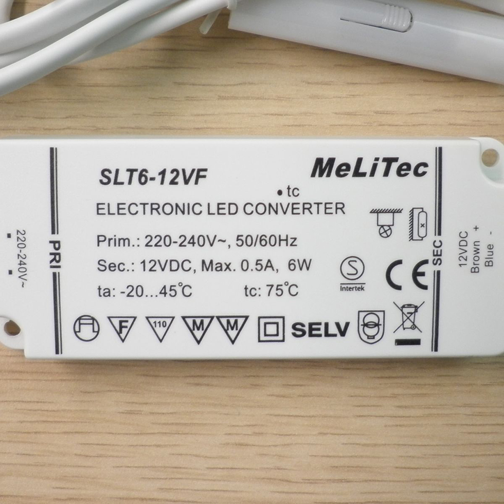 LED Converter (Trafo) SLT6-12VF LED Converter (Trafo) SLT6-12VF