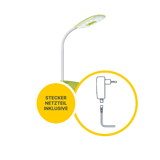 MeLiTec LED Tageslicht Schreibtischleuchte türkis/ koralle/ grün MeLiTec LED Tageslicht Schreibtischleuchte türkis/ koralle/ grün